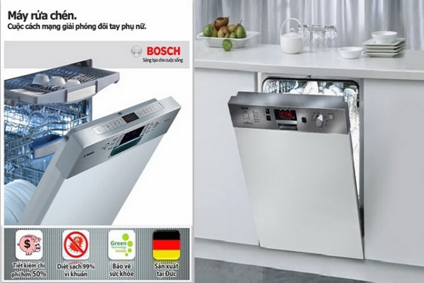 máy rửa chén bát Bosch